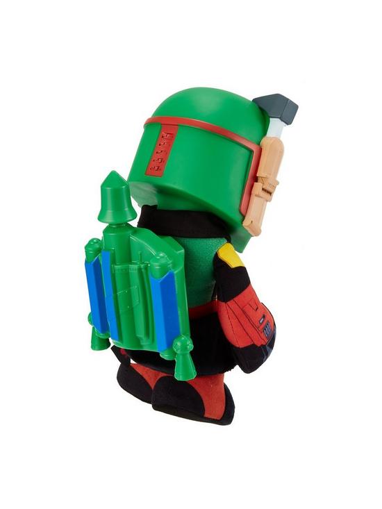 Star Wars Boba Fett Voice Cloner Feature Plush, Infinity Collectables