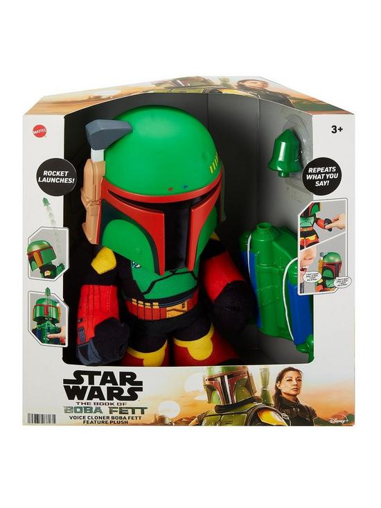 Star Wars Boba Fett Voice Cloner Feature Plush, Infinity Collectables