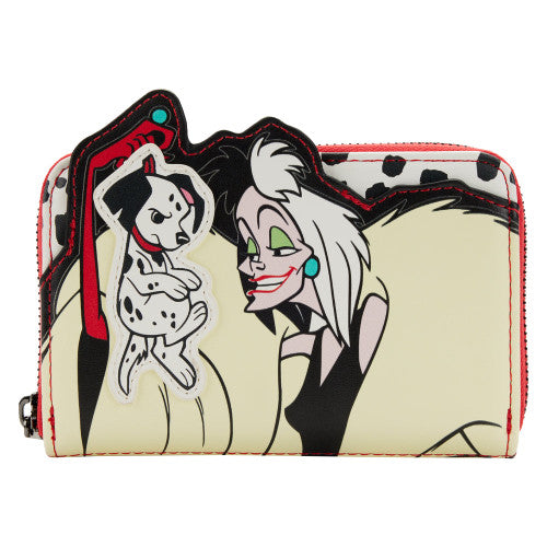 Loungefly Disney 101 Dalmatians Villains Scene Cruella De Vil Wallet