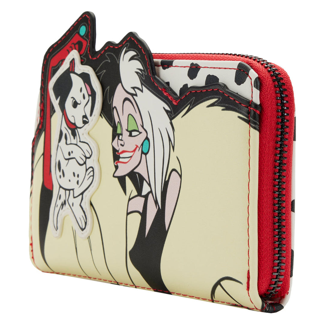 Loungefly Disney 101 Dalmatians Villains Scene Cruella De Vil Wallet