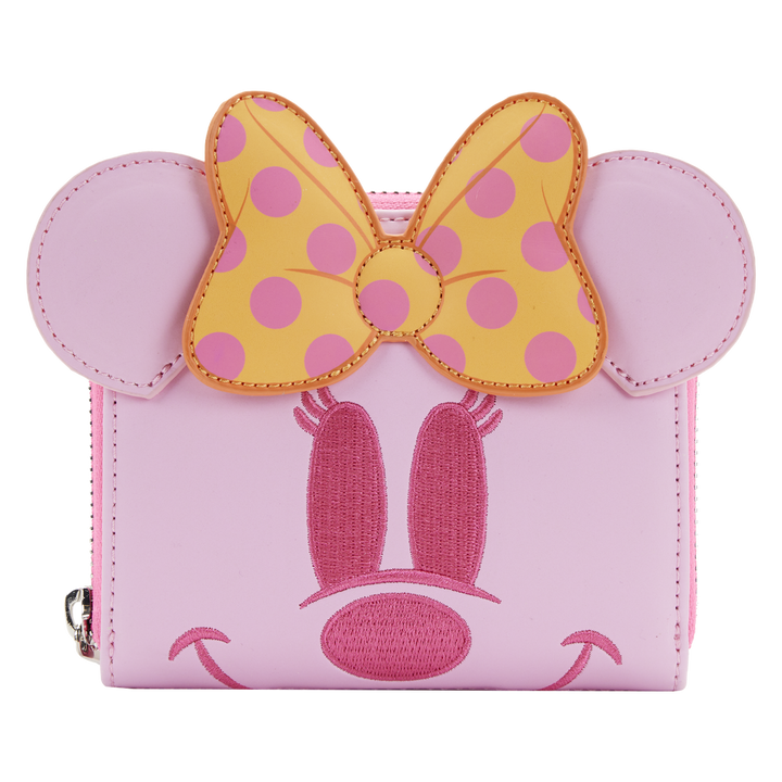 Loungefly Disney Minnie Mouse Pastel Ghost Zip Around Wallet