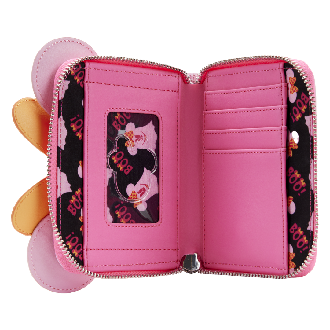 Loungefly Disney Minnie Mouse Pastel Ghost Zip Around Wallet