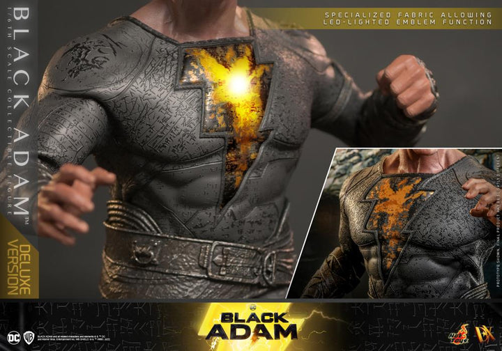 Hot Toys 1/6th Scale Black Adam Deluxe Version