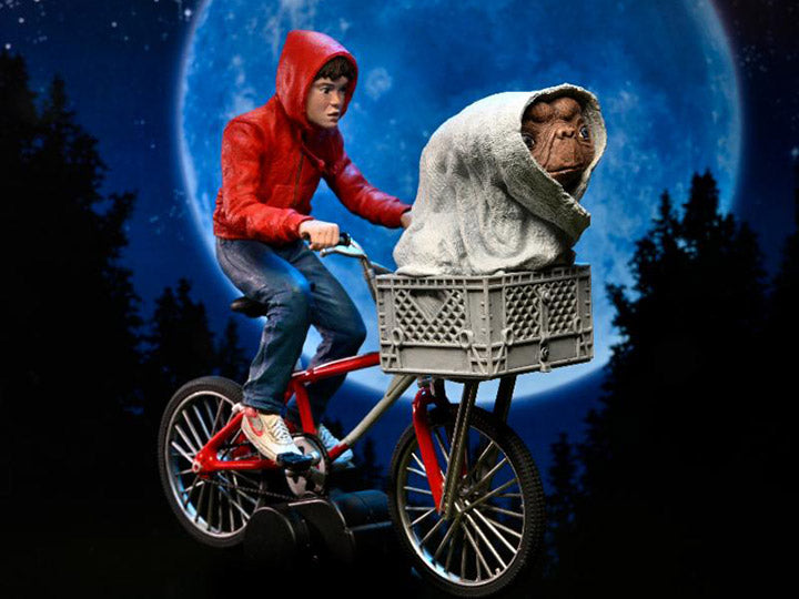 NECA E.T. 40th Anniversary Elliot & E.T. on Bicycle 7" Scale Action Figure