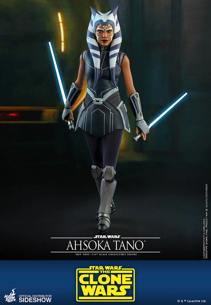 Hot Toys Star Wars The Clone Wars 1/6 Scale Action Figure Ahsoka Tano