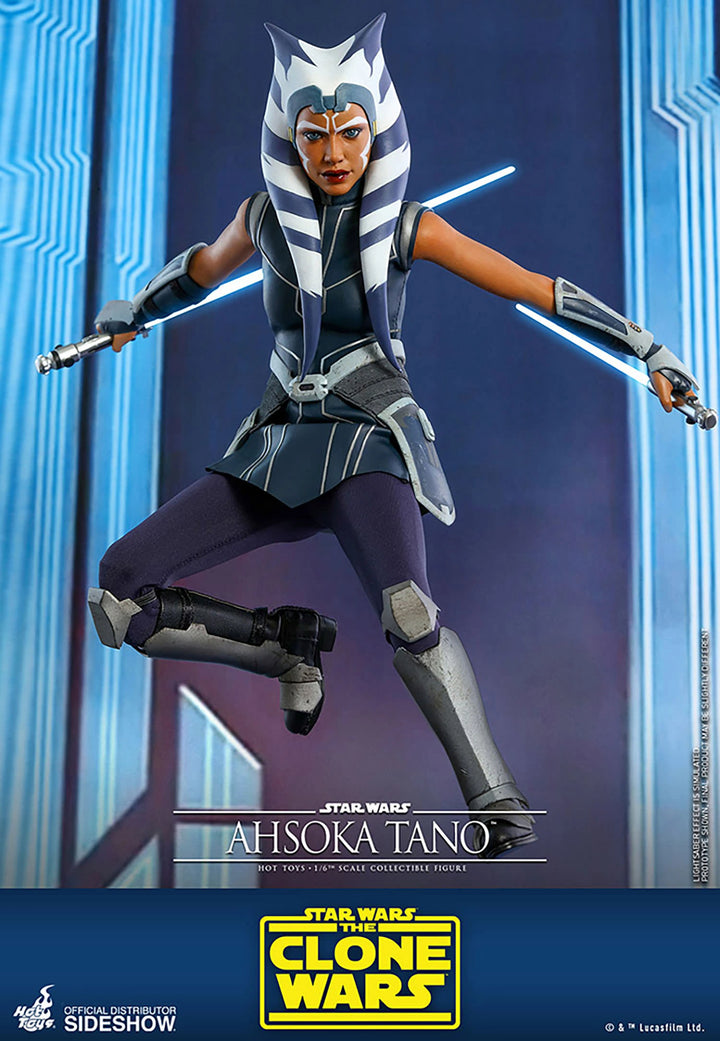Hot Toys Star Wars The Clone Wars 1/6 Scale Action Figure Ahsoka Tano
