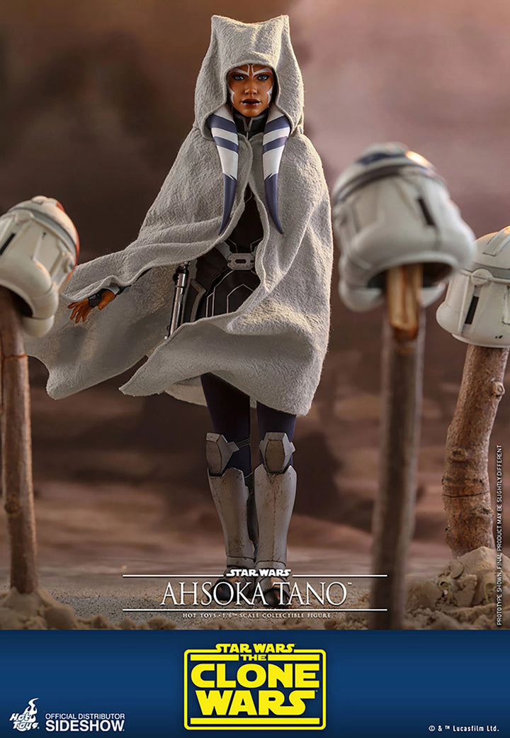 Hot Toys Star Wars The Clone Wars 1/6 Scale Action Figure Ahsoka Tano