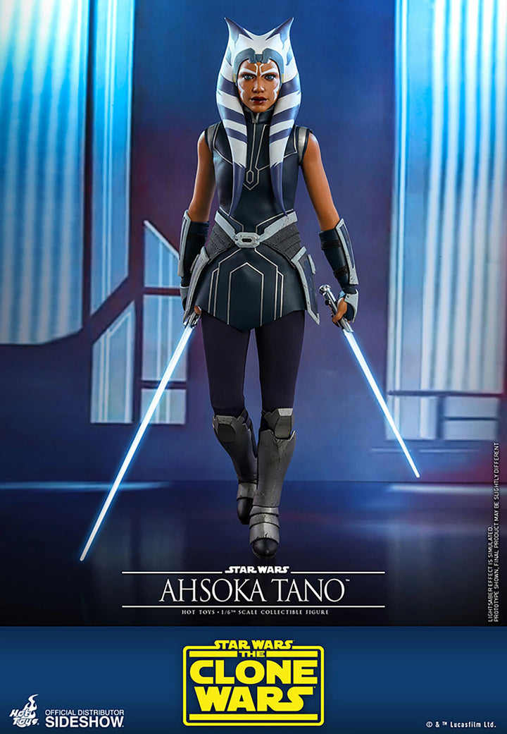 Hot Toys Star Wars The Clone Wars 1/6 Scale Action Figure Ahsoka Tano