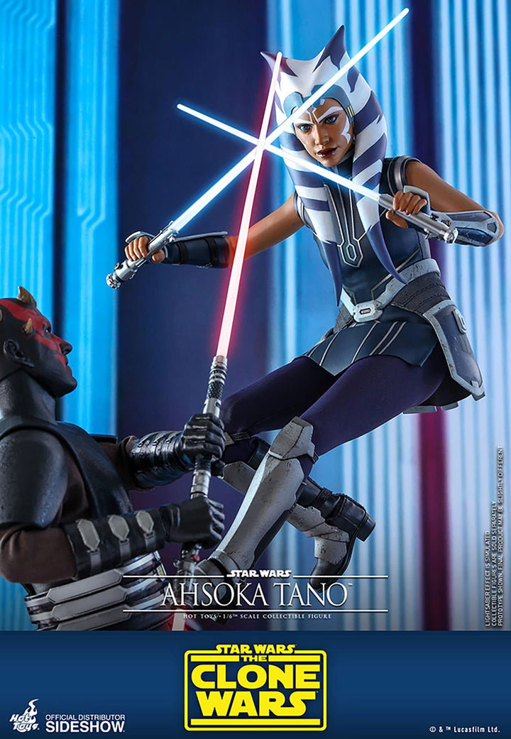 Hot Toys Star Wars The Clone Wars 1/6 Scale Action Figure Ahsoka Tano