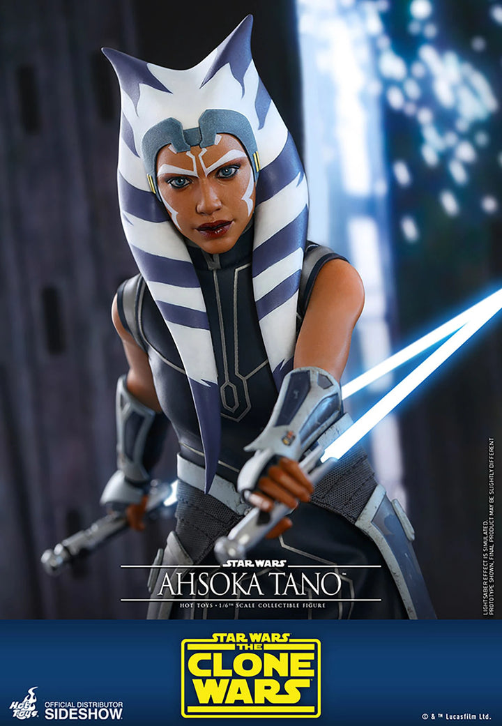 Hot Toys Star Wars The Clone Wars 1/6 Scale Action Figure Ahsoka Tano