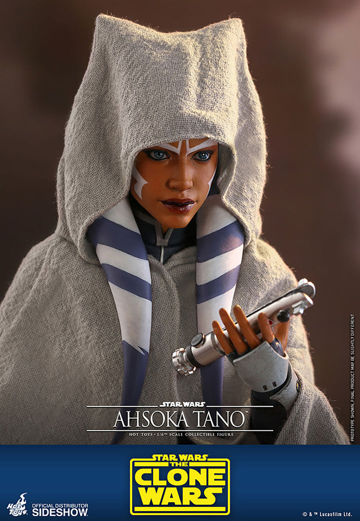 Hot Toys Star Wars The Clone Wars 1/6 Scale Action Figure Ahsoka Tano