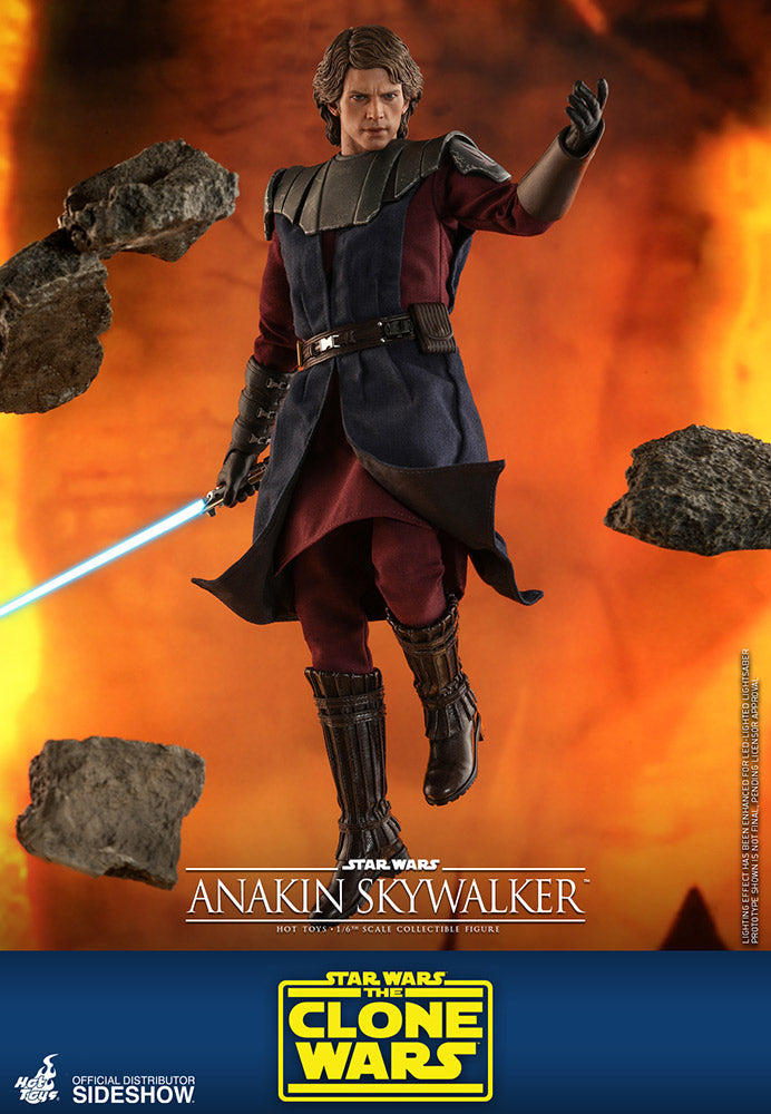 Hot Toys Star Wars The Clone Wars 1/6 Scale Anakin Skywalker Action Figure