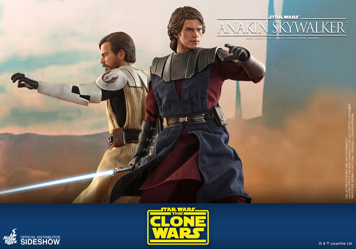 Hot Toys Star Wars The Clone Wars 1/6 Scale Action Figure Anakin Skywalker