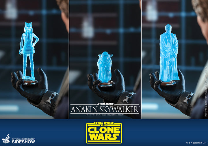 Hot Toys Star Wars The Clone Wars 1/6 Scale Action Figure Anakin Skywalker