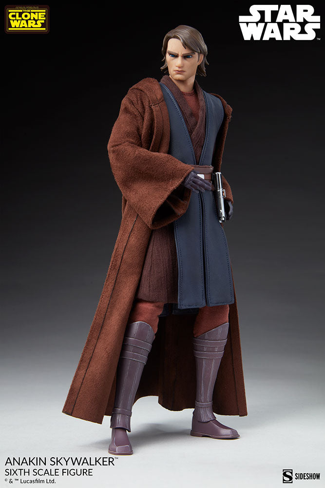 Sideshow Star Wars The Clone Wars Action Figure 1/6 Scale Anakin Skywalker