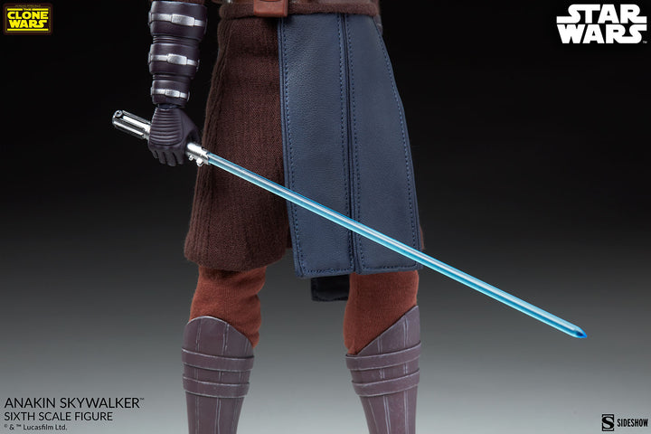 Sideshow Star Wars The Clone Wars Action Figure 1/6 Scale Anakin Skywalker