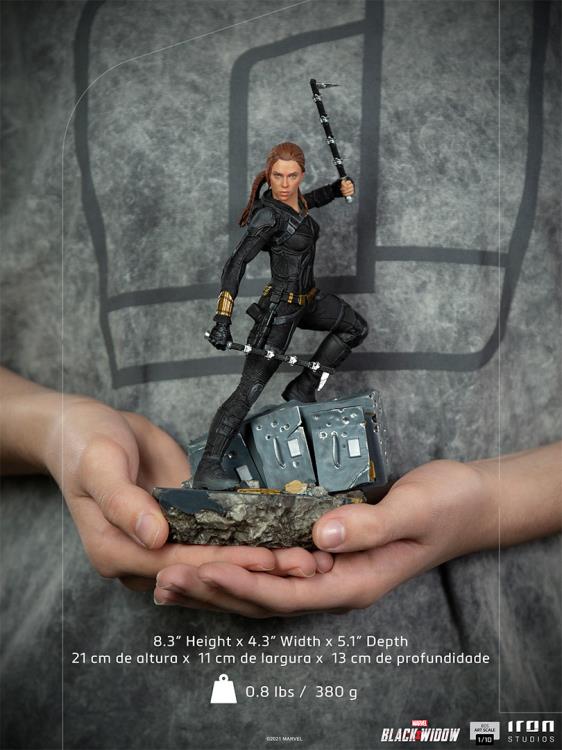 Iron Studios Black Widow Battle 1/10 Art Scale Limited Edition Natasha Romanoff Statue