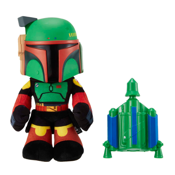 Star Wars Boba Fett Voice Cloner Feature Plush, Infinity Collectables