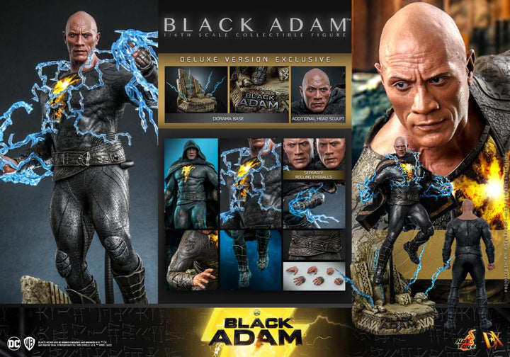 Hot Toys 1/6th Scale Black Adam Deluxe Version