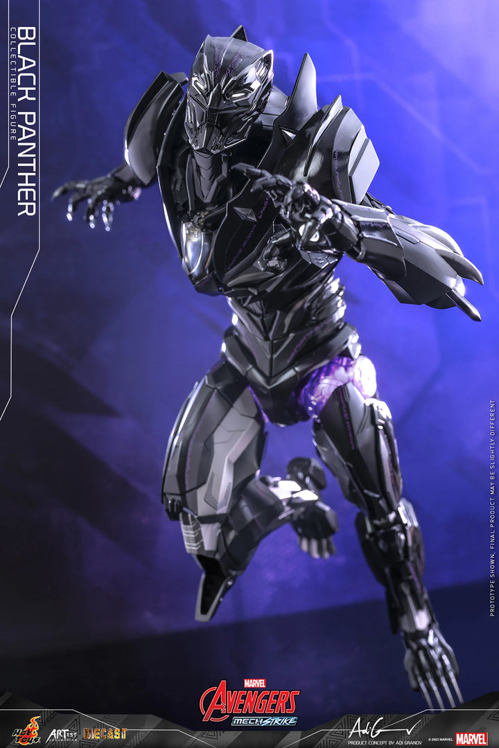 Hot Toys Avengers Mech Strike 1/6th Scale Black Panther Figure