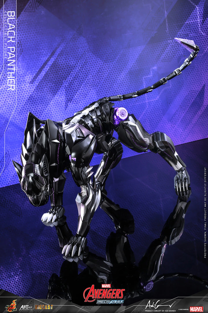 Hot Toys Avengers Mech Strike 1/6th Scale Black Panther Figure