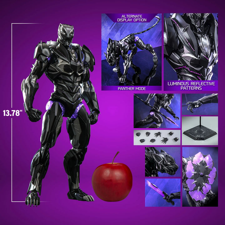 Hot Toys Avengers Mech Strike 1/6th Scale Black Panther Figure