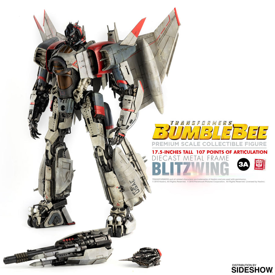 ThreeZero Transformers Blitzwing Premium Scale Action Figure, Infinity Collectables