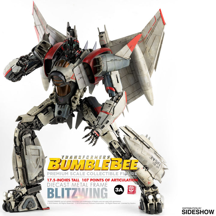 ThreeZero Transformers Blitzwing Premium Scale Action Figure, Infinity Collectables