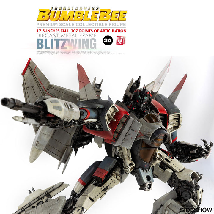 ThreeZero Transformers Blitzwing Premium Scale Action Figure, Infinity Collectables