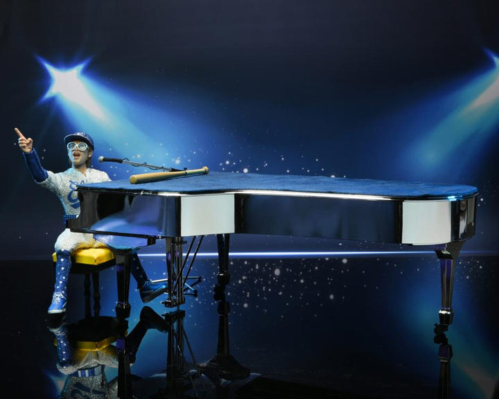 NECA Elton John with Piano (Live 1975) Deluxe 8" Clothed Action Figure