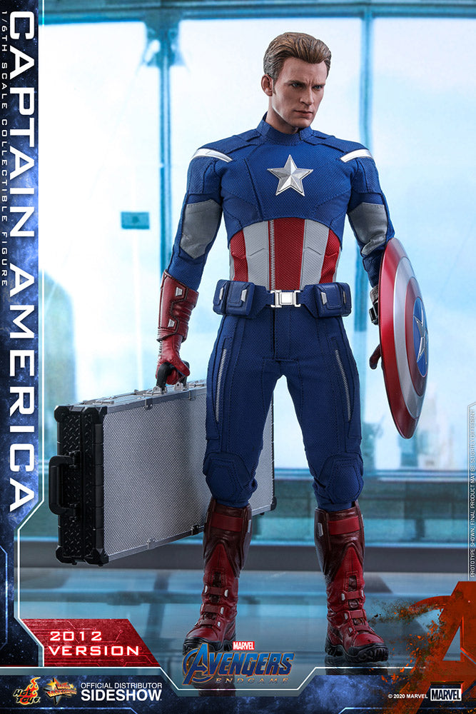 Hot Toys Marvel Avengers Endgame Masterpiece 1/6 Scale Captain America, Infinity Collectables , Uncategorized