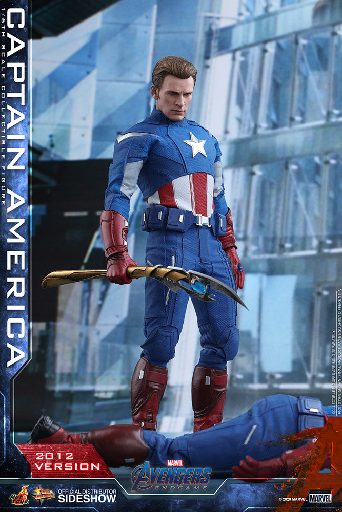 Hot Toys Marvel Avengers Endgame Masterpiece 1/6 Scale Captain America, Infinity Collectables , Uncategorized