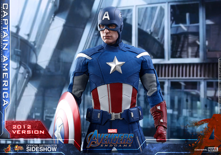 Hot Toys Marvel Avengers Endgame Masterpiece 1/6 Scale Captain America, Infinity Collectables , Uncategorized