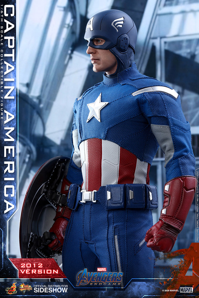 Hot Toys Marvel Avengers Endgame Masterpiece 1/6 Scale Captain America, Infinity Collectables , Uncategorized