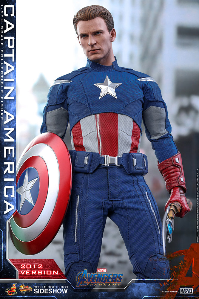 Hot Toys Marvel Avengers Endgame Masterpiece 1/6 Scale Captain America, Infinity Collectables , Uncategorized