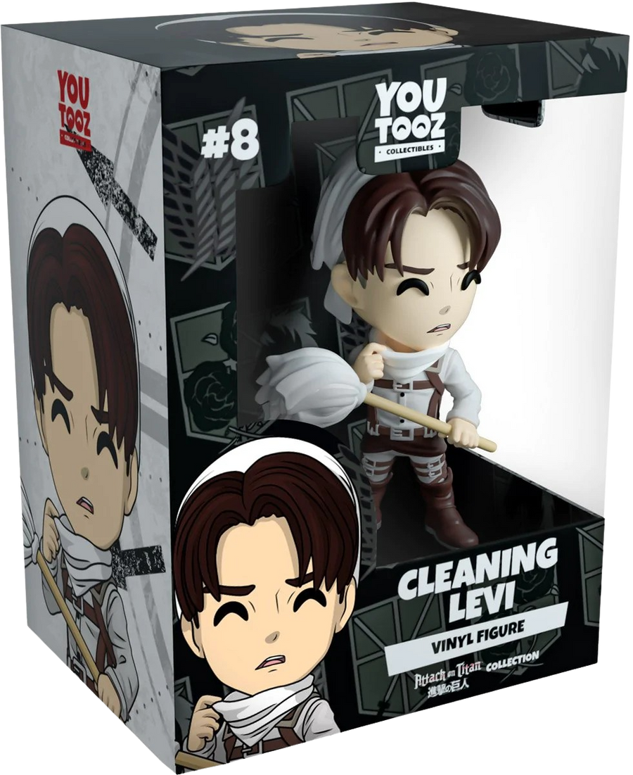 Youtooz Attack on Titan - Cleaning Levi Vinyl Figure #8