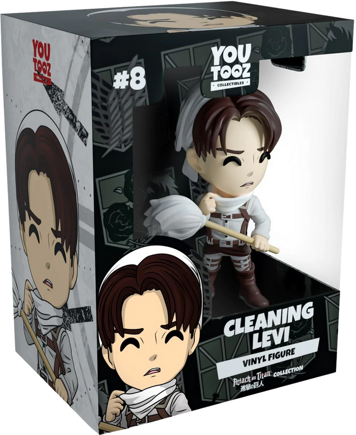 Youtooz Attack on Titan - Cleaning Levi Vinyl Figure #8
