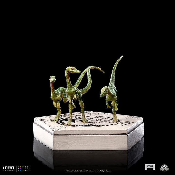 Iron Studios Jurassic World Icons Statue - Compsognathus