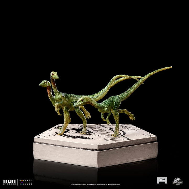 Iron Studios Jurassic World Icons Statue - Compsognathus