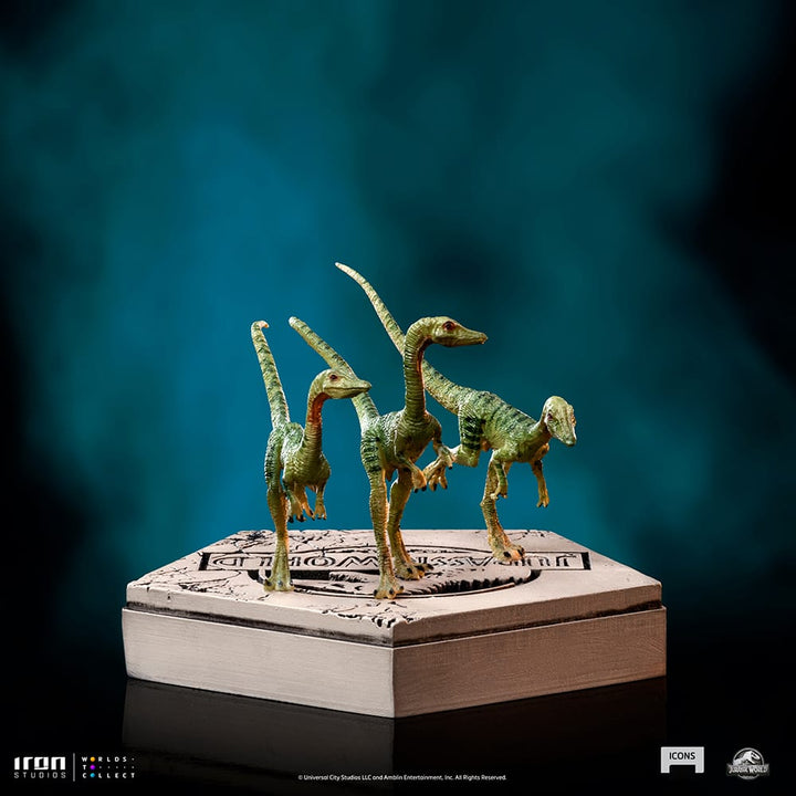 Iron Studios Jurassic World Icons Statue - Compsognathus