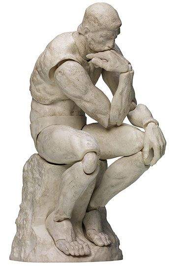 The Table Museum Figma Action Figure The Thinker Plaster Version, Collectables > Anime Collectables, Infinity Collectables