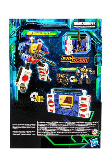 Transformers Legacy Evolution Twincast and Autobot Rewind