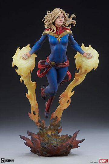 Sideshow Marvel Premium Format Statue Captain Marvel 60 cm, Infinity Collectables , Uncategorized