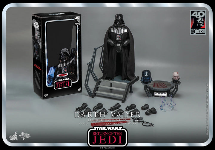 Hot Toys Star Wars Return of the Jedi 40th Anniversary 1/6th Scale Darth Vader Deluxe Figure
