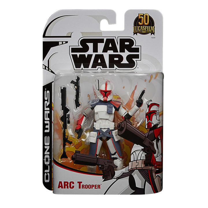 Star Wars The Clone Wars Black Series ARC Trooper Action Figure, Infinity Collectables