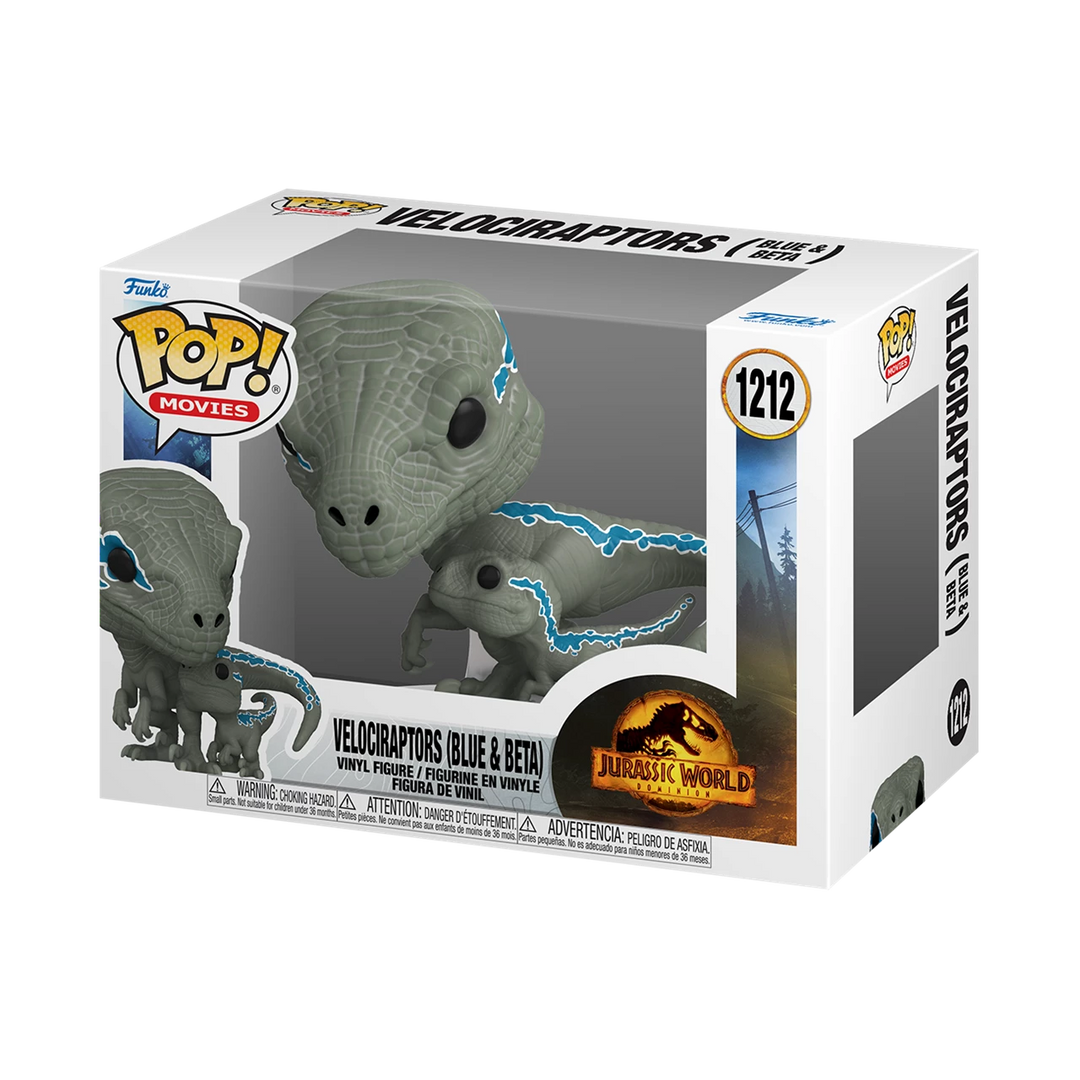 Jurassic World Dominion Blue & Beta Funko Pop! Vinyl Figure, Infinity Collectables