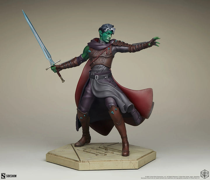 Official Sideshow Collectibles Critical Role Fjord Mighty Nein Statue