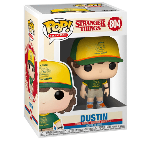 Dustin At Camp Stranger Things Funko Pop! Vinyl Figure