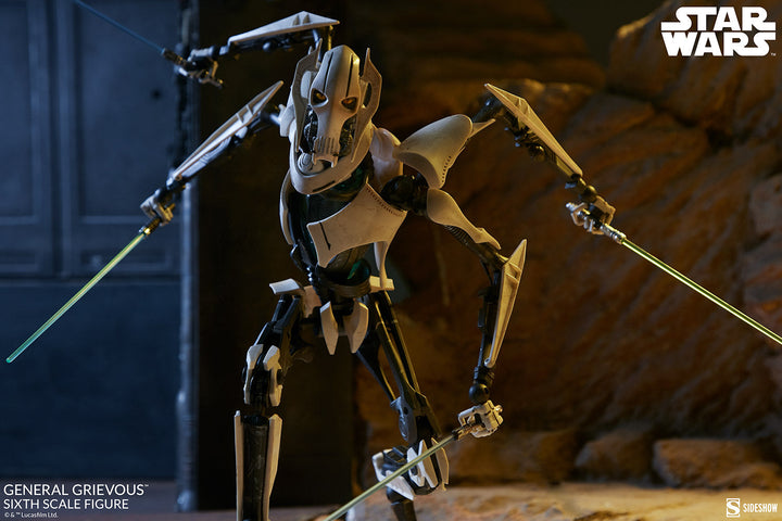 Sideshow Star Wars Action Figure 1/6 Scale General Grievous