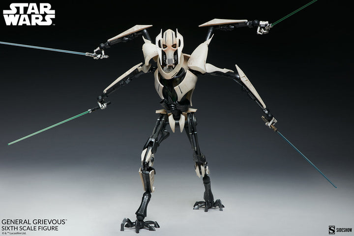 Sideshow Star Wars Action Figure 1/6 Scale General Grievous